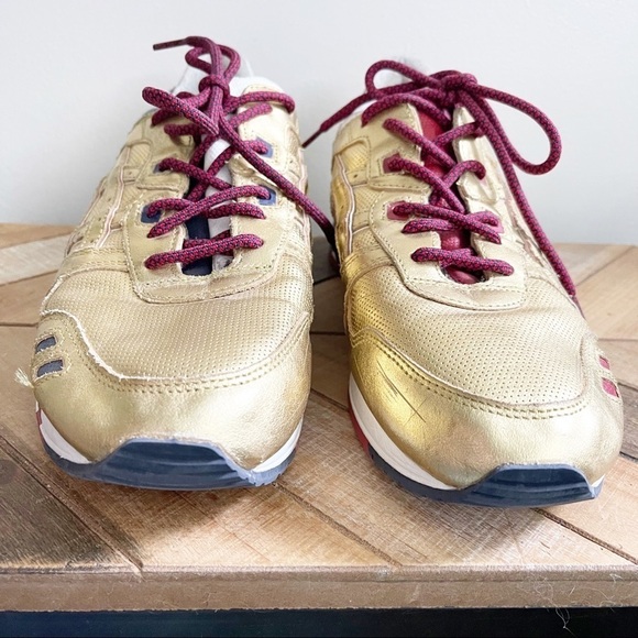 ASICS Gold Gel Lyte III USA Gold Sneakers main image 6